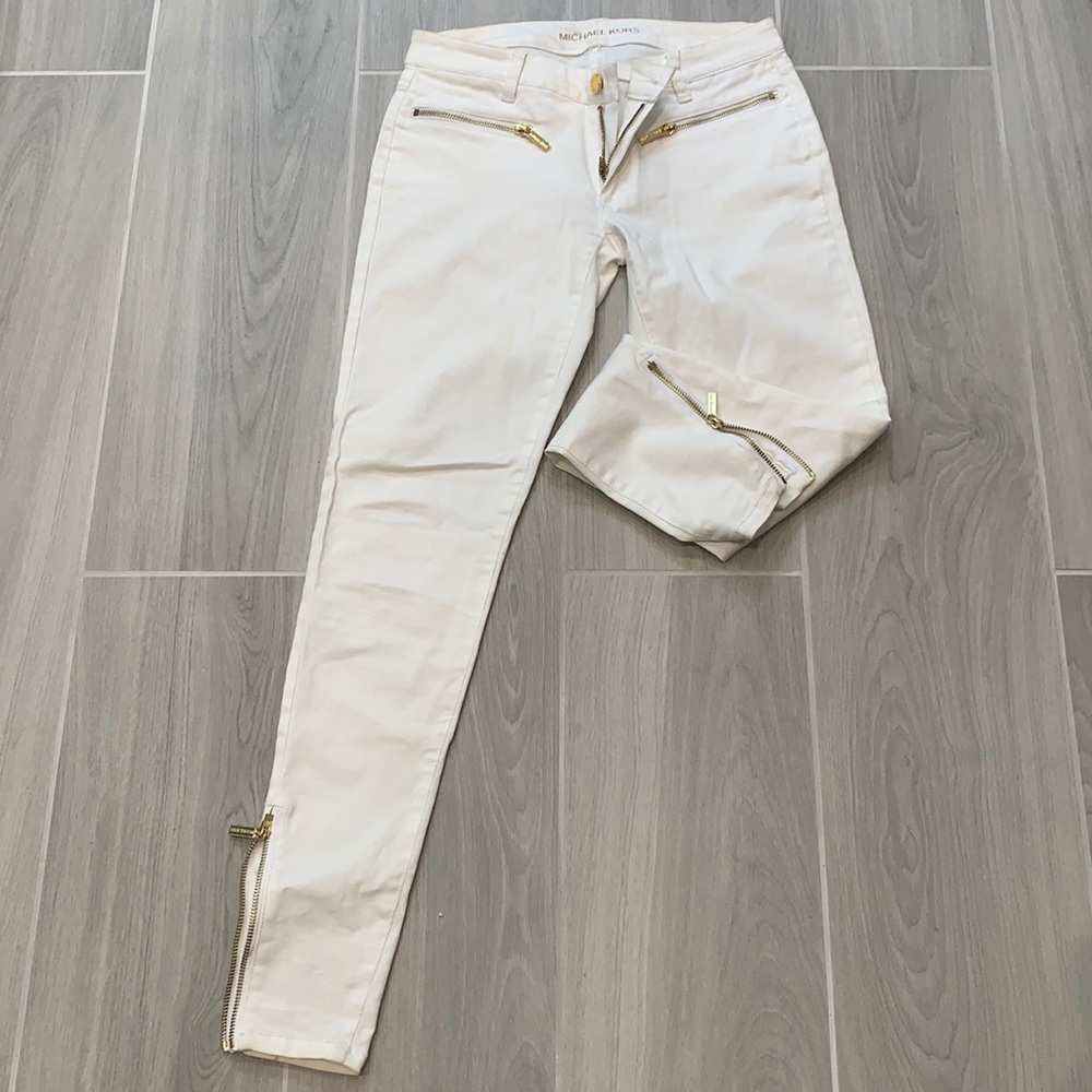 Michael Kors white jeans